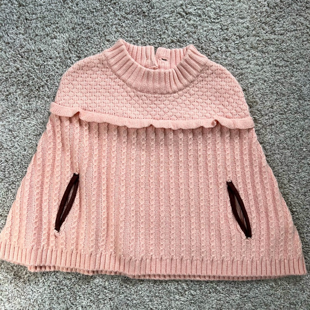 Janie and Jack poncho sweater